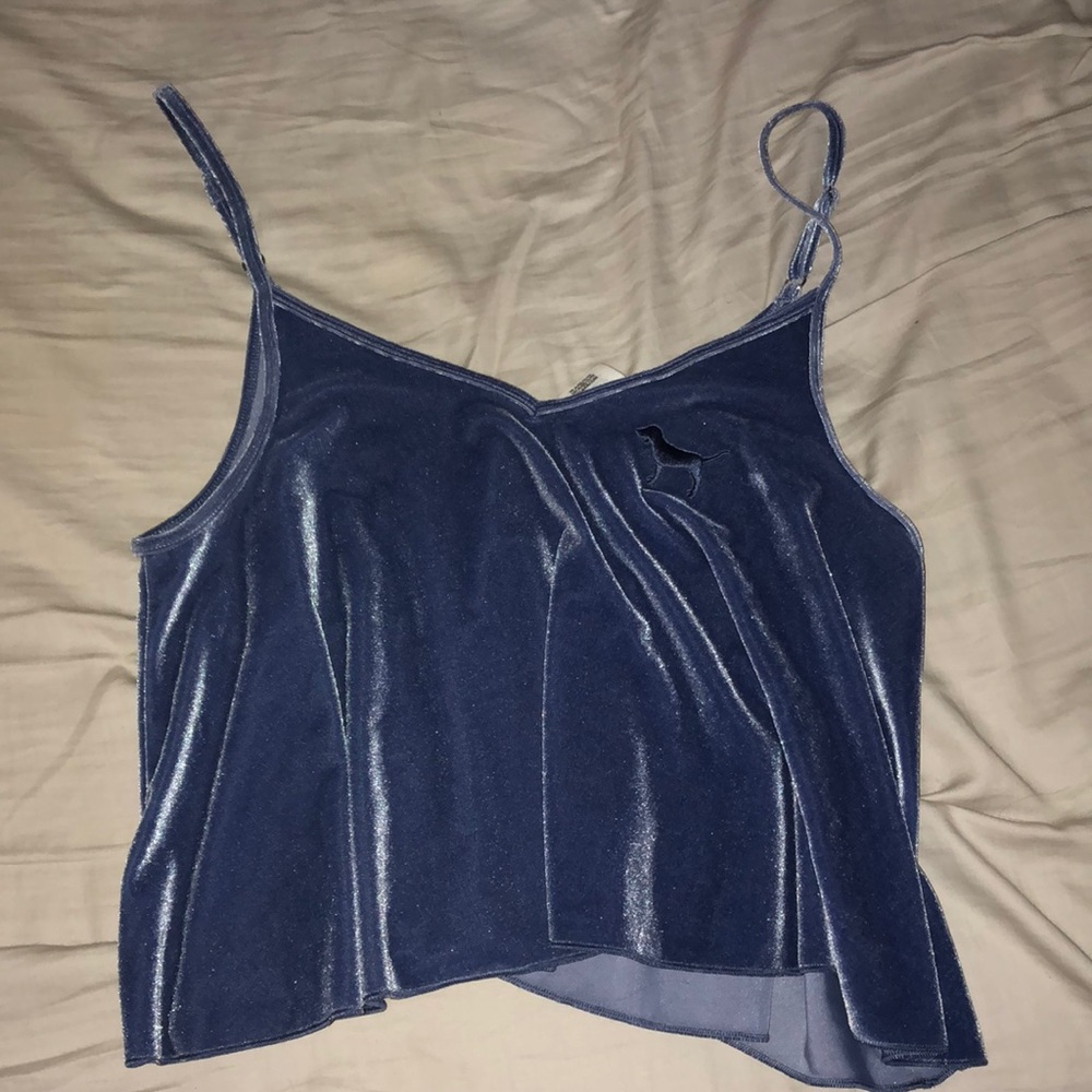 Velvet tank top